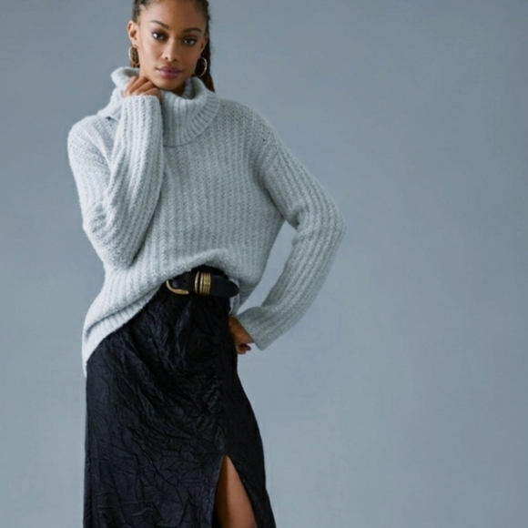 Maeve Sweaters - Anthropologie Maeve Cowl Neck Chunky Knit Sweater